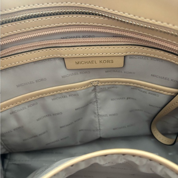 Michael Kors Tan Leather Tote Bag - Picture 12 of 12